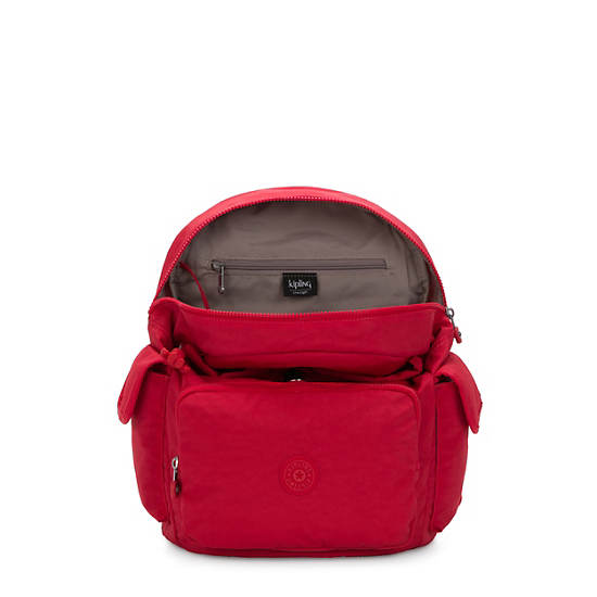 Mochilas Kipling City Pack Rojos | MX 1808PJ